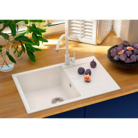 Кухонная мойка Polygran gals-760 №327 кремовый 855021