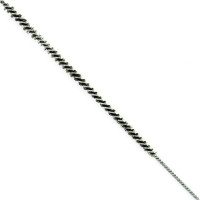 Щетка ерш EuroBrush Д4x100x300 с хв-м + кольцо, ворс гофр сталь 0,08 код 14-001 EB-T816204