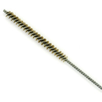 Щетка ерш EuroBrush Д10x100x300 с хв-м + кольцо, ворс гофр латунь 0,15 (код 14-107) EB-T816510