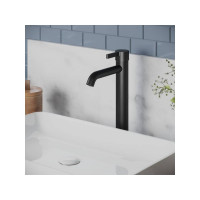 Смеситель для раковины Paini Brera высокий, черный матовый 50731