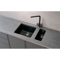 Кухонная мойка ULGRAN Quartz Under асфальт 450-09