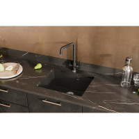 Кухонная мойка ULGRAN Quartz Under бетон 500-05
