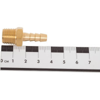 Штуцер Aist наружная резьба 1/4" - елочка 6 мм 90999132 00-00014602