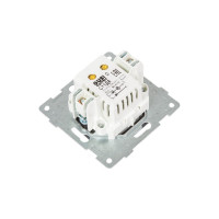Механизм диммера GUSI ELECTRIC Ugra 500W, СУ, графит С11Д6-010