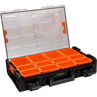 Модульный органайзер NEO Tools 12 лотков, 59х38х13 см, modular system I 84-268