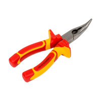 Плоскогубцы NEO Tools HEAVY DUTY изогнутые, 160 мм, 1000 В, CrV, полированные 01-227