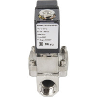 Клапан электромагнитный DN.ru VS2W-401N-PU-NC Ду15 Ру16 сталь, пилотный, NBR, 220В AC D130-01277