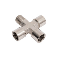 Переходник крест 1/4"FFFМ NORDBERG NPX2FFFM