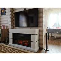 Каминокомплект InterFlame Норд Фотон36 Foton36 белый