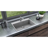 Мойка ULGRAN Quartz Бетон Forte 760-05