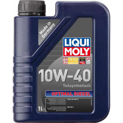 LIQUI MOLY НС-синт.мот.масло Optimal Diesel 10W-40CF;B3 1л 3933