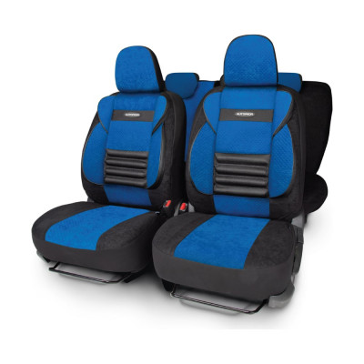 Авточехлы AUTOPROFI Comfort COMBO CMB-1105 BK/BL