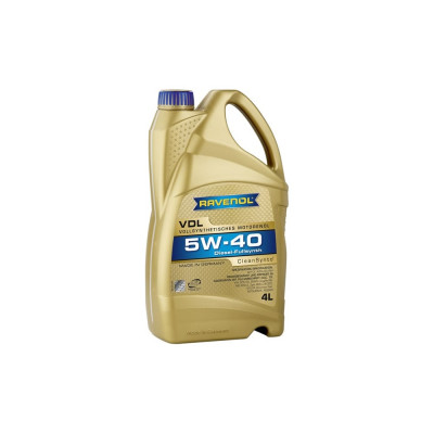 Моторное масло RAVENOL VDL SAE 5W-40 1111132-004-01-999