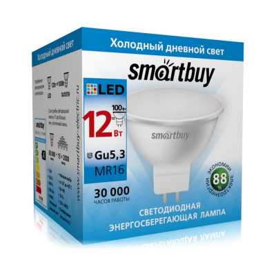 Светодиодная лампа Smartbuy SBL-GU5_3-12-60K