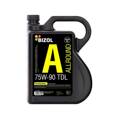 Синтетическое трансмиссионное масло Bizol Allround Gear Oil MTF 75W-90, GL-4/GL-5/MT-1 87221