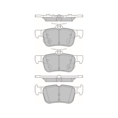 Дисковые тормозные колодки Avantech AV195 1740229