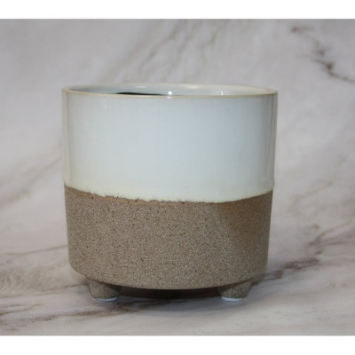 Кашпо SCHEURICH Kübel Piaff sandy white 63320