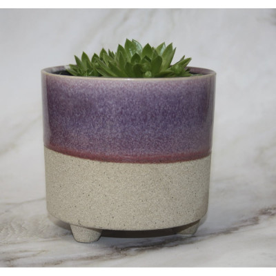 Кашпо SCHEURICH Kübel Piaff sandy purple 63325