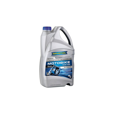 Моторное масло RAVENOL Motobike 4-T Ester SAE 15W-50 4 л 1172113-004-01-999