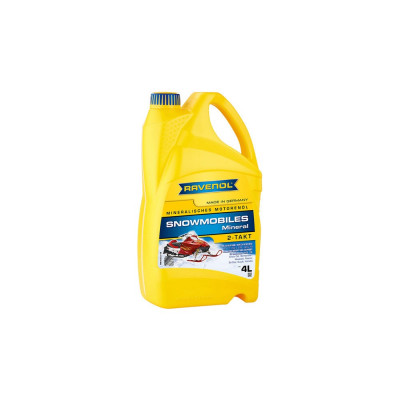 Масло для снегоходов RAVENOL Snowmobiles Mineral 2-Takt 4 л 1153310-004-01-999