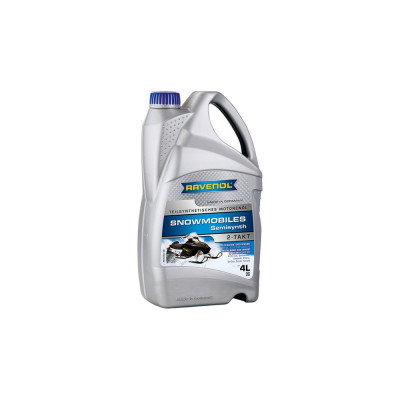 Масло для снегоходов RAVENOL Snowmobiles Teilsynth. 2-Takt 4 л 1152310-004-01-999