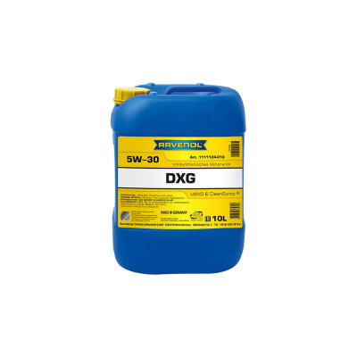 Моторное масло RAVENOL DXG SAE 5W-30, 10 л 1111124-010-01-999