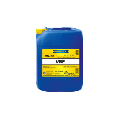 Моторное масло RAVENOL VSF SAE 0W-30, 20 л 1111107-020-01-999