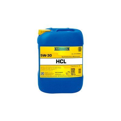 Моторное масло RAVENOL HCL SAE 5W-30, 10 л new 1111118-010-01-999