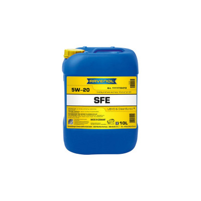 Моторное масло RAVENOL Super Fuel Economy SFE SAE 5W-20, 10 л new 1111110-010-01-999