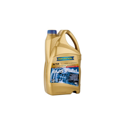 Трансмиссионное масло RAVENOL ATF SU5 Fluid 4 л, new 1211122-004-01-999