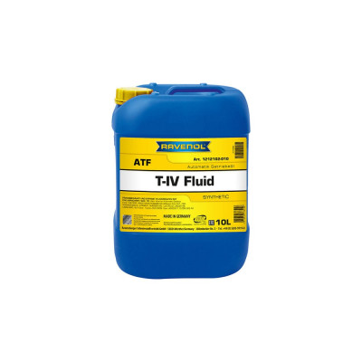 Трансмиссионное масло RAVENOL ATF T-IV Fluid 10 л, new 1212102-010-01-999