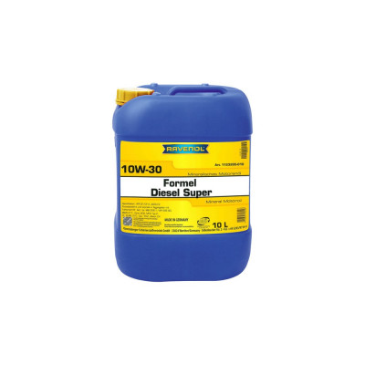 Моторное масло RAVENOL RAVENOL Diesel Super SAE 10W-30, 10 л 1123205-010-01-999