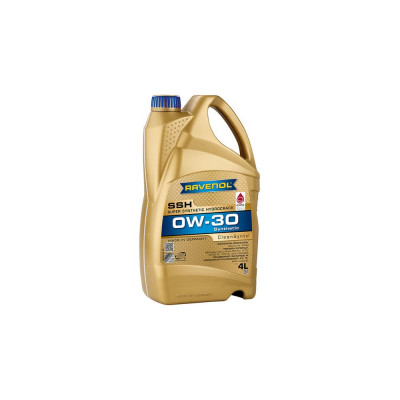 Моторное масло RAVENOL Super Synthetic Hydrocrack SSH SAE 0W-30, 4 л 1111138-004-01-999