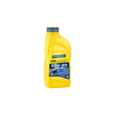 Трансмиссионное масло RAVENOL Getriebeoel MZG SAE 80W-90, GL-4, 1 л 1223105-001-01-999