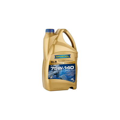 Трансмиссионное масло RAVENOL SLS SAE 75W-140, GL-5 + LS, 4 л 1221110-004-01-999