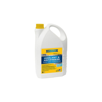 Антифриз RAVENOL TTC COLD CLIMATE -60C, готовый к применению, желтый, 5 л 1410140-005-01-999