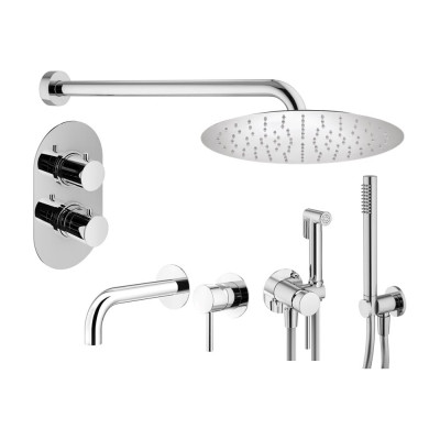 Комплект смесителей для душа Plumberia Selection IXO KITZXOT18CR210