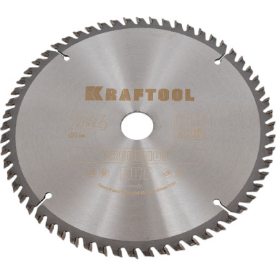 KRAFTOOL Precission диск пильный по дереву 254x30мм 60т 36952-254-30