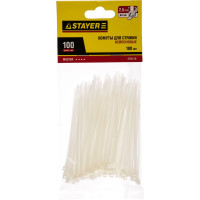 Хомуты пластмассовые 100 шт. (100 мм) STAYER 3785-10