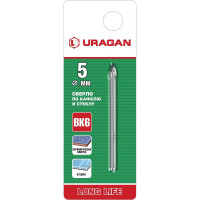 Сверло по кафелю и стеклу (5 мм) Uragan 29830-05