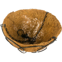 Подвесное кашпо с кокосовой корзиной 25 см PALISAD 69001