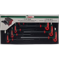 Набор L-ключей 6-тигранных и шарообразных Hans TT-20