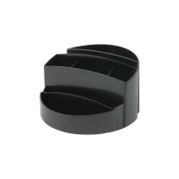 Подставка для канцелярских мелочей 12 шт в упаковке Attache office 8 отделений черная 1111999