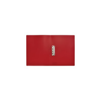 Папка 30 шт в упаковке Attache Economy 055Z-E с металлическим зажимом красный 710169