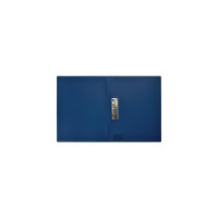 Папка 30 шт в упаковке Attache Economy 055Z-E с металлическим зажимом синий 710168