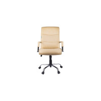 Кресло руководителя Helmi HL-E03 Accept экокожа бежевая 274819
