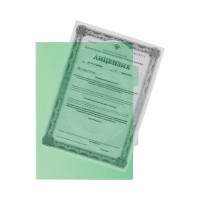 Пластиковая папка-уголок с 3 отделениями Attache А4,150 мкм, цвет ассорти, 10 шт 727921
