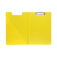 Папка-планшет с зажимом Attache Bright colours A4, желтая 1350753