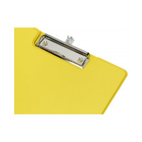 Папка-планшет с зажимом Attache Bright colours A4, желтая 1350753