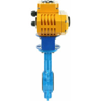 Затвор DN.ru дисковый GGG50-GGG40-EPDM Ду50 Ру16 с электроприводом QT-005 380В D050-01872